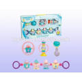 Lovely Enlighten Series Baby Bell Toy, Funny Plastic Rattle Bell Set Toys(6 pieces a set)